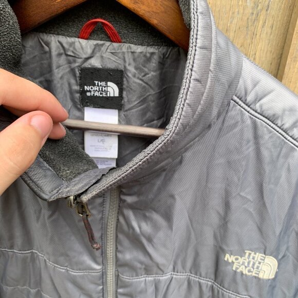 The North Face Jacket Large Silver/Gray - Picture 4 of 7